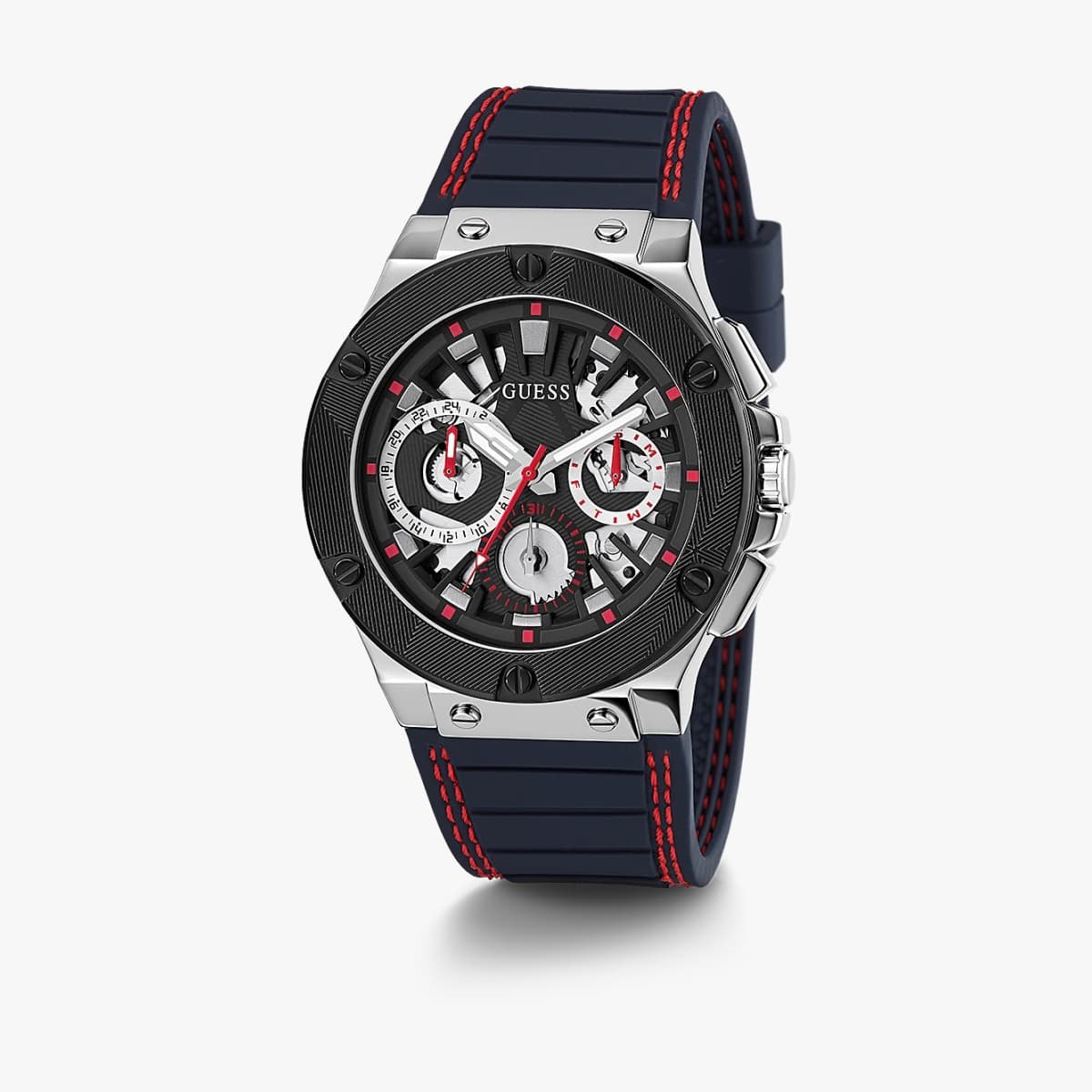 MONTRE GUESS HOMME M.FONCTION SILICONE